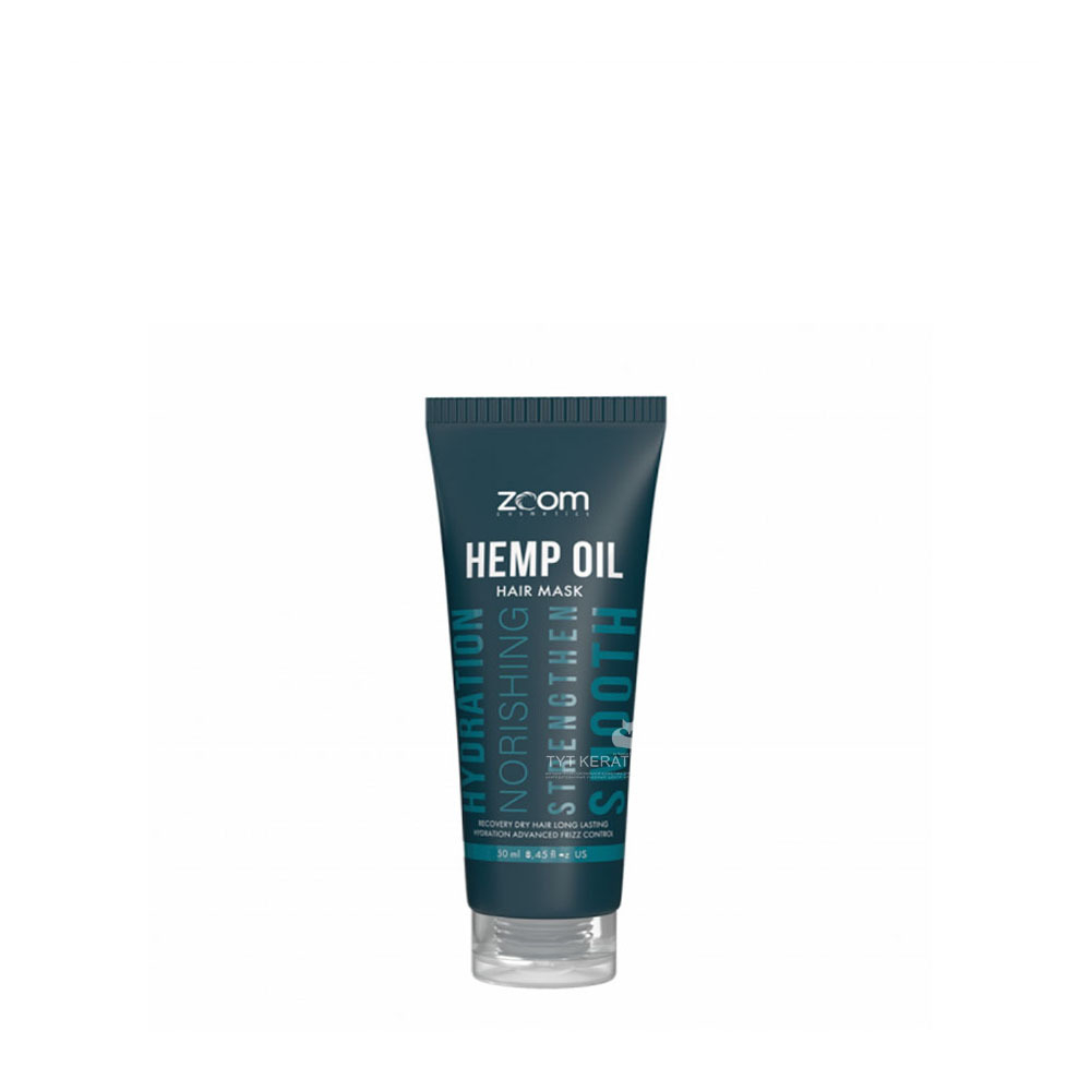 ZOOM Дом. Уход Hemp Oil Mask Маска кондиционирующая АКЦИЯ! Вывод из ассортимента