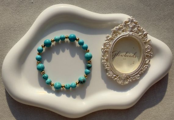 Bilərzik / Браслет/ Bracelet Turquoise Sky