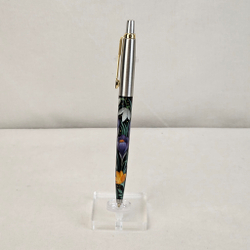 Коллекционная ручка Parker "Крокусы" с ручной росписью Палех в коробке