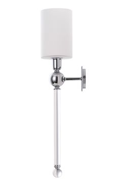 Настенный светильник Е14 Mirabella AP1 Chrome/White хром/белый Crystal Lux