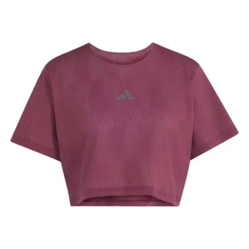 Женская теннисная футболка Adidas Pro - maroon