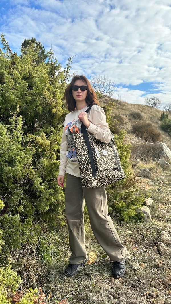 Шоппер Utility Cheetah print леопард - фото 6