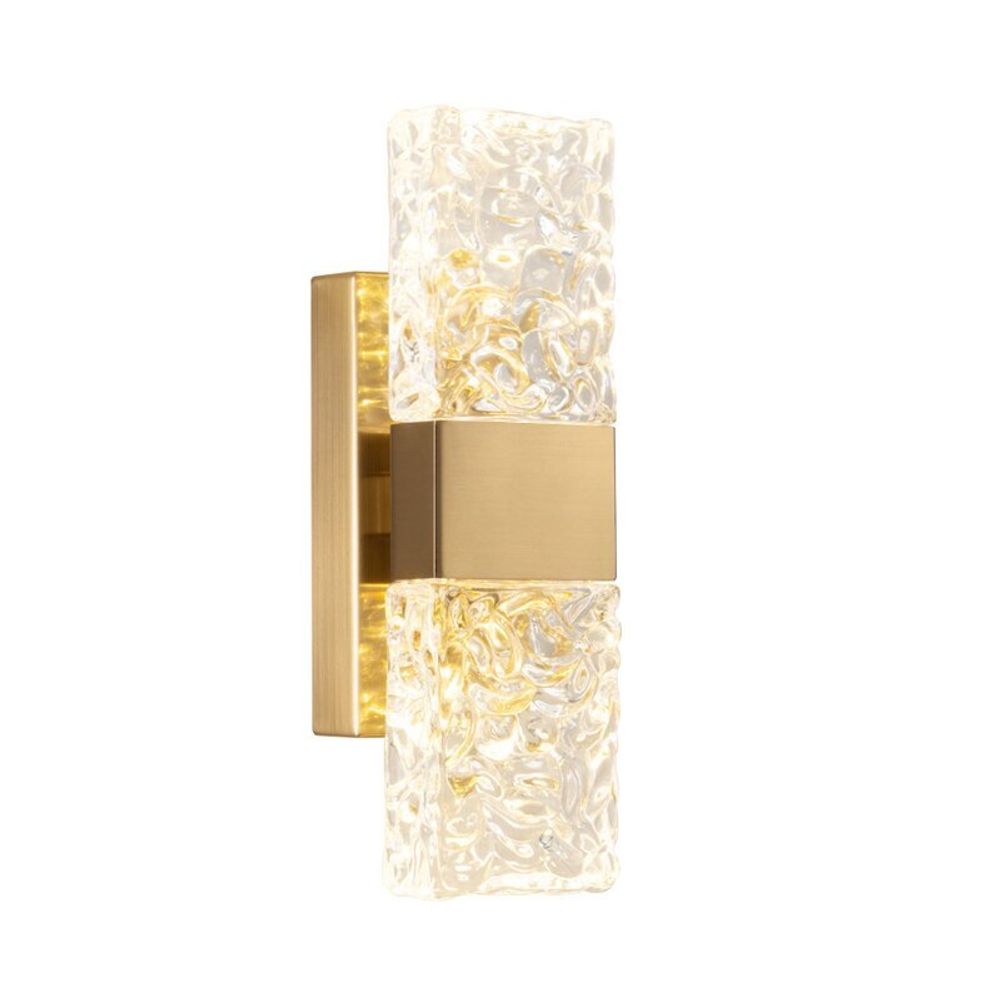 Настенный светильник 88068W gold/clear