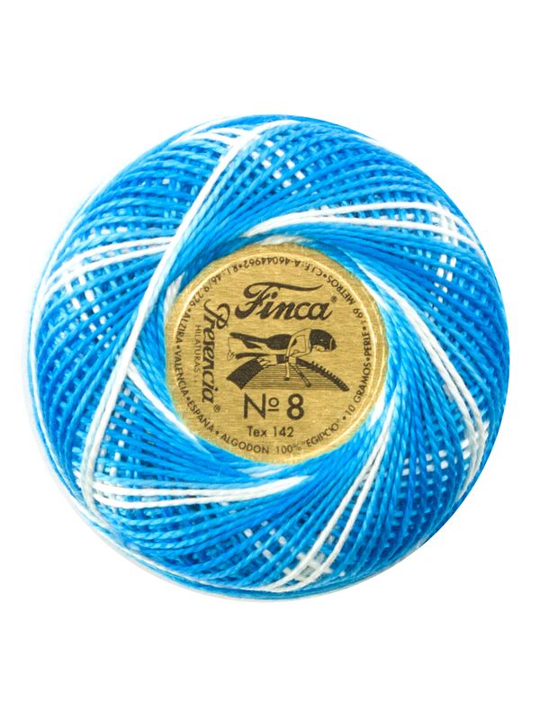 Мулине Finca №8 Perle (Жемчужное), цв. мультиколор 9615 / 1 мот. х 69 метров