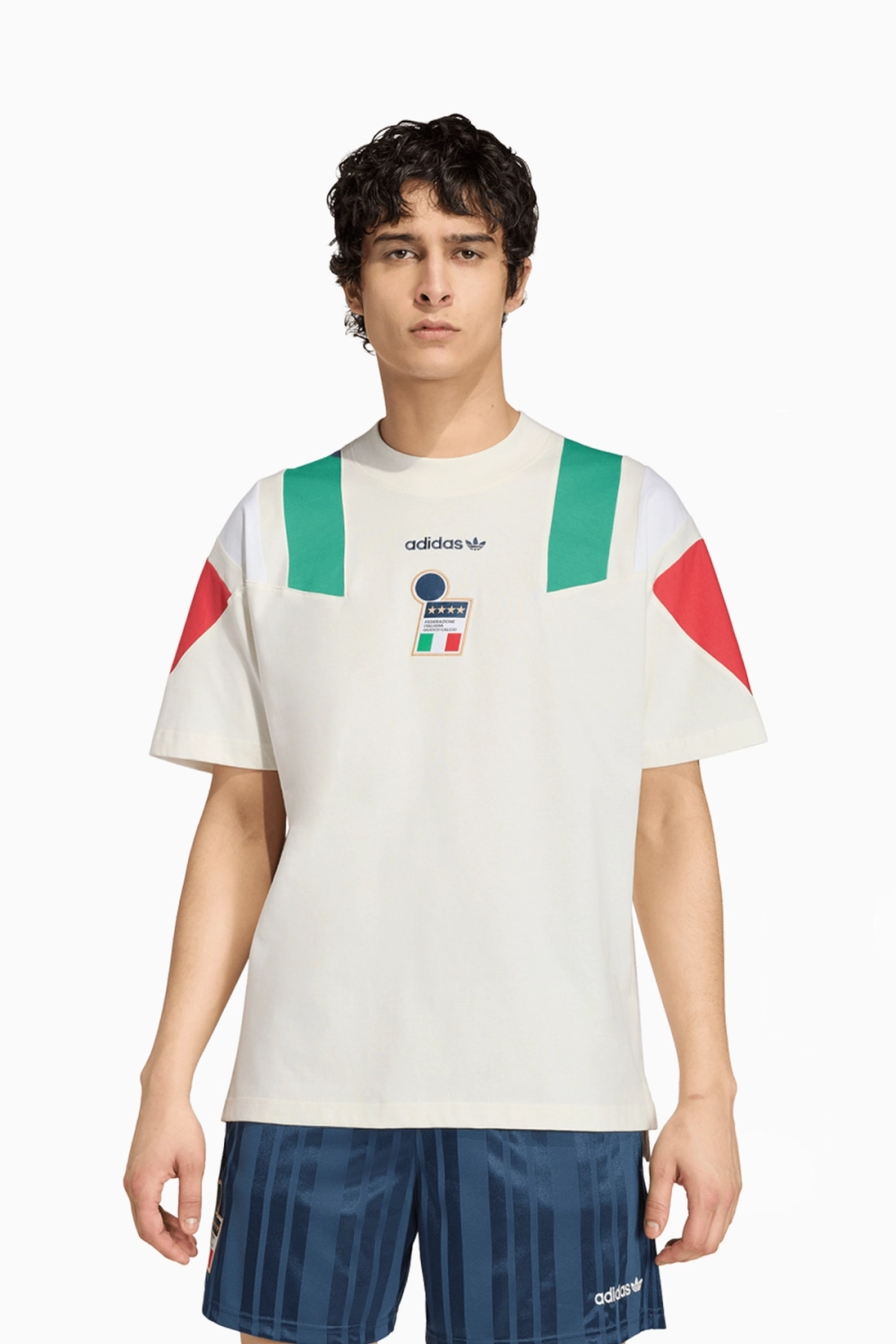 Футболка adidas Originals Италия 2026 EQT Tee - белый