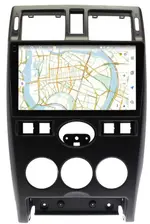 Магнитола для Lada Priora 2007-2013 (рамка черная) - Vaycar VA33-3112-2K на Android 13, Быстрая, 2K QLED, CarPlay, 4G SIM-слот