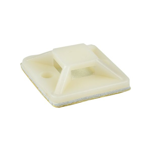 Площадка самоклеящаяся (25x25мм.) белая (100шт.) EKF PROxima plc-25x25