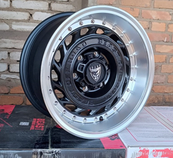 Диск колёсный литой BEAST OFFROAD 9705 R17 8,5 ЕТ0 Matte Black Machine Lip