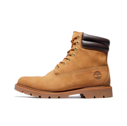 alt="Timberland Premium 6 Inch Wheat A27TP231 мужские ботинки пшеничного цвета вид сбоку на белом фоне"