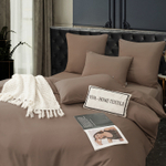 КПБ Однотонный Сатин CS054, Семейный, 4 наволочки