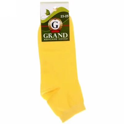 Носки женские GRAND LINE укороченный паголенок, цвет микс, р. 23-25