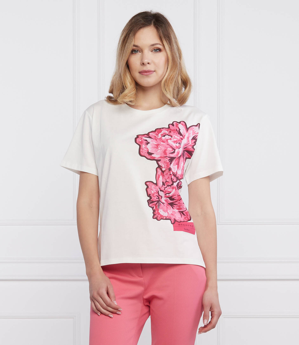 футболка fuchsia Weekend MaxMara - белый(59411221600)
