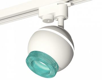 Комплект трекового светильника XT1101063 SWH/BL белый песок/голубой MR16 GU5.3 LED 3W 4200K (A2520, C1101, N7194)Ambrella