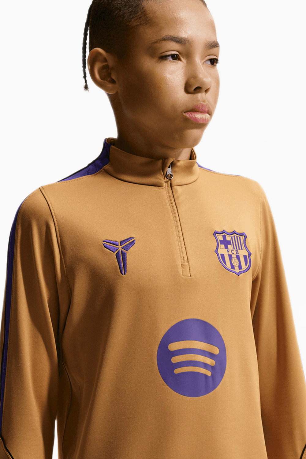Кофта Nike FC Barcelona x Kobe 26/27Strike Junior - бежевый