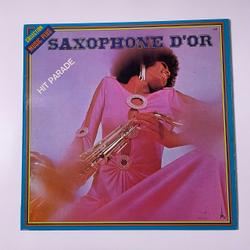 Винтажная виниловая пластинка LP Сборник Джаза Saxophone D'Or (Hit Parade) (Франция 1976)