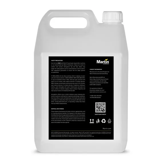MARTIN JEM Pro-Fog Fluid, Extra Quick Dissipating