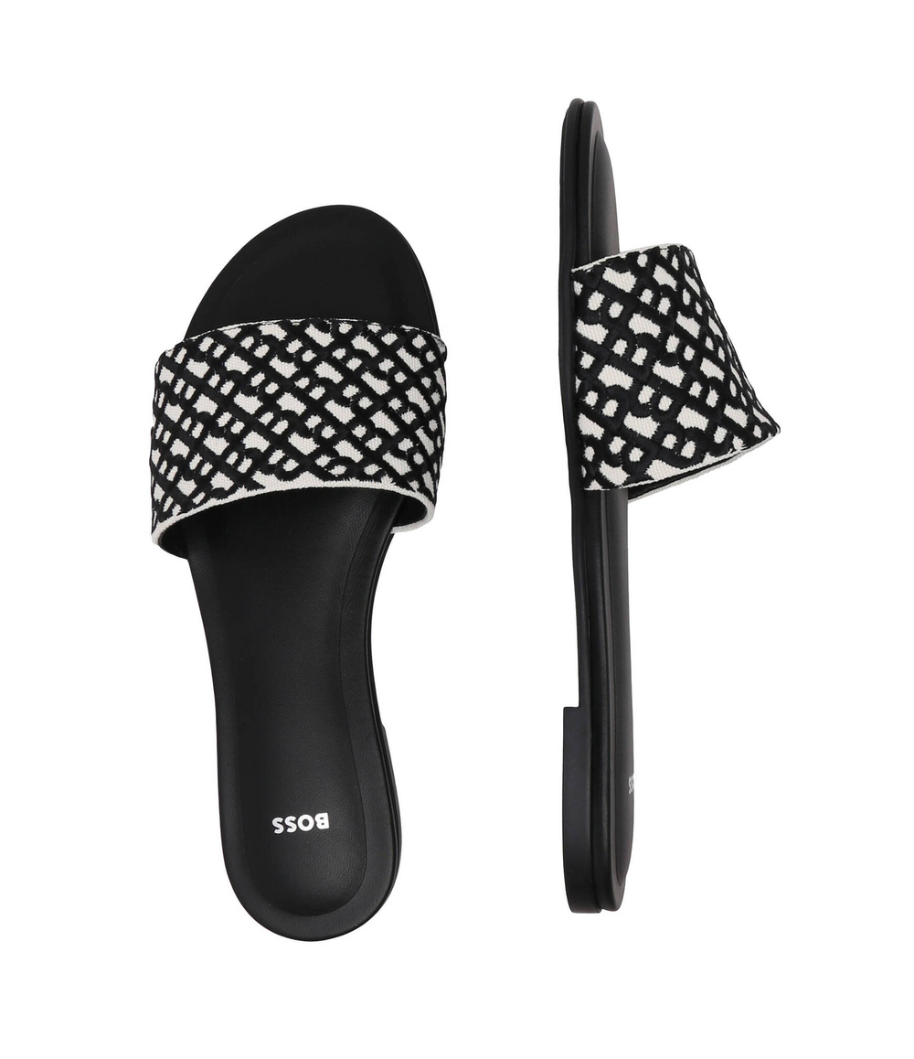 Шлепанцы Millie_Slide_CVEB BOSS BLACK - черный(50517365)