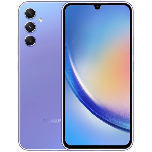 Samsung Galaxy A34 8 ГБ | 256 ГБ («Лаванда» | Awesome Violet)