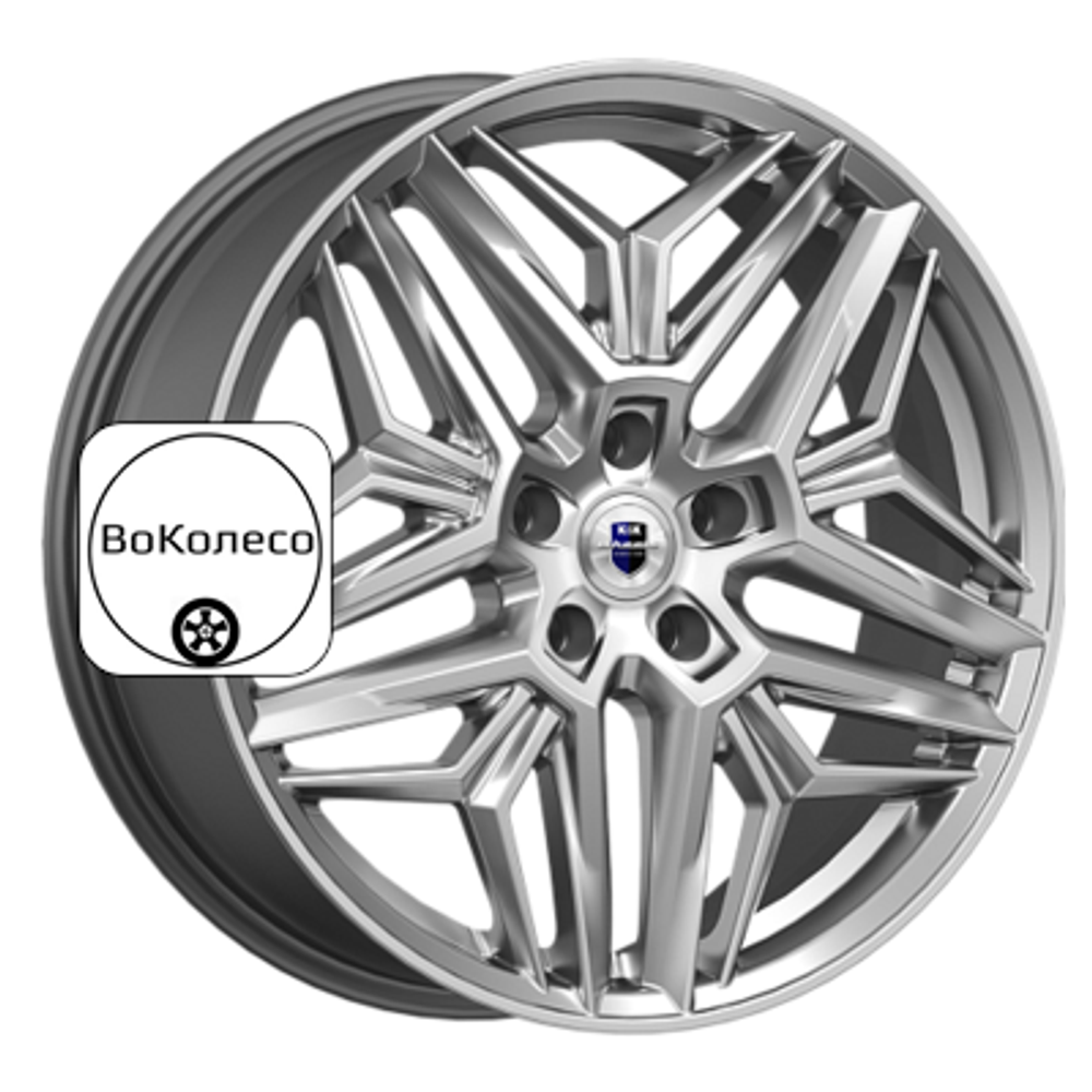 7x19/5x114,3 ET40 D66,1 Колумб (КС1038) Дарк платинум K&K