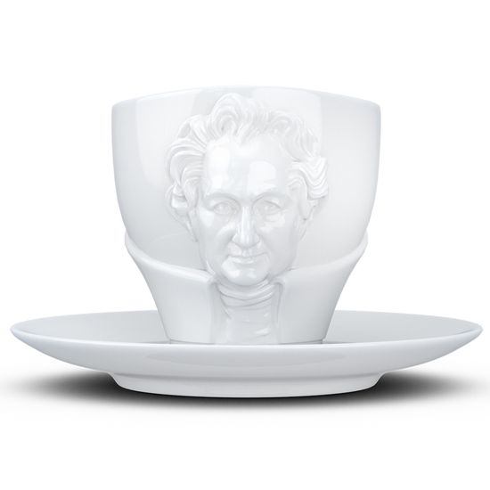 Чайная пара talent, goethe, 260 мл, белая