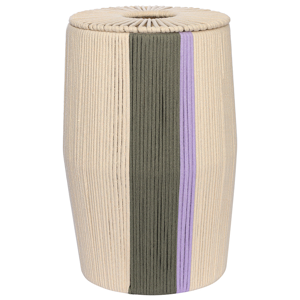 Корзина плетеная Tkano Conga Grey Ethnic tk24-st_ba0032
