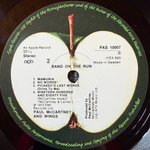 Paul McCartney And Wings ‎– Band On The Run (Швеция)