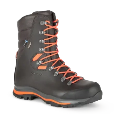 Ботинки AKU Riserva High 200 GTX цв. Brown / Fluo Orange