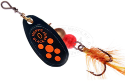 Mepps COMET BLACK FURY MOUCHE