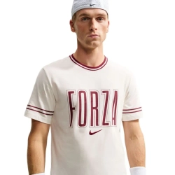 Мужская теннисная футболка Nike Court Dri-Fit Sinner - pale beige