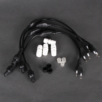 11-2W-100M-220V-LED-U CUT 1M WW дюралайт круглый