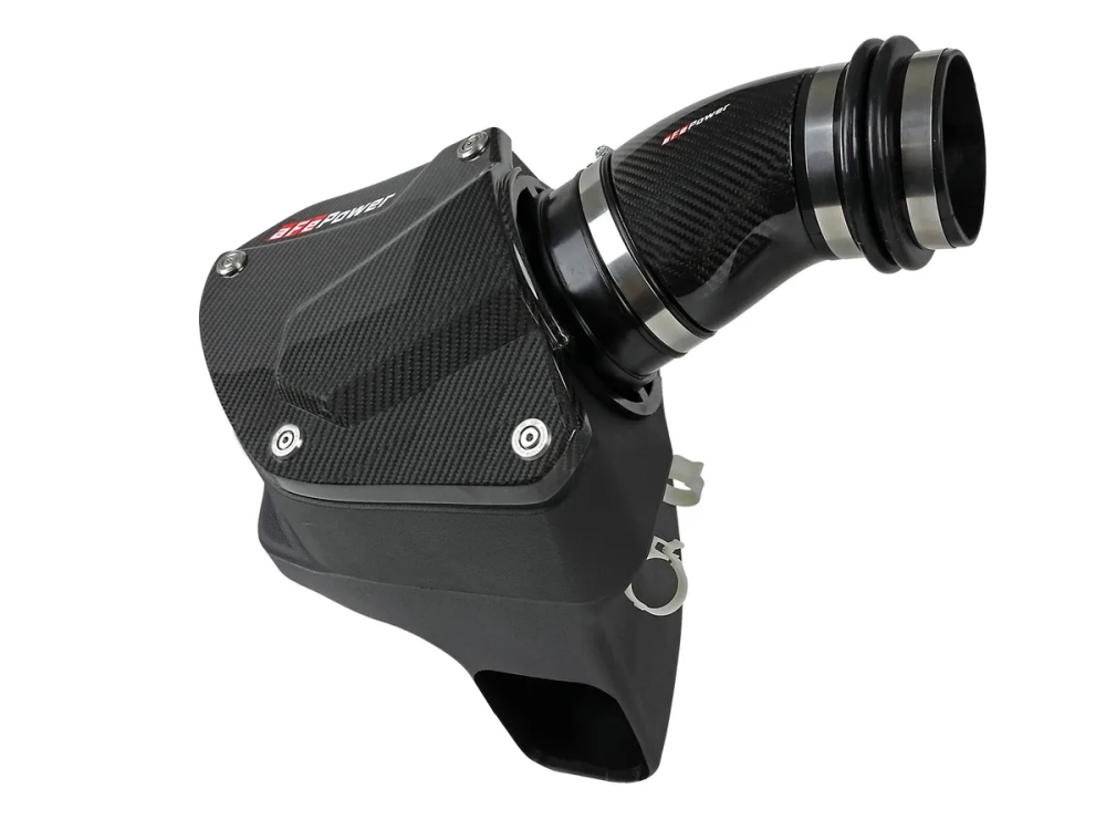 Система холодного впуска aFe Power BMW F90 M5 Black Series Carbon Fiber Cold Air Intake System - Pro DRY S Filters