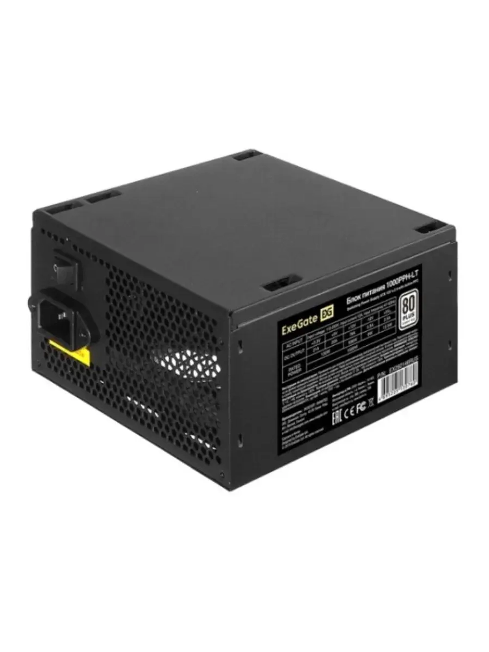 Блок питания 1000PPH-LT 1000W EX292146RUS-S BLACK