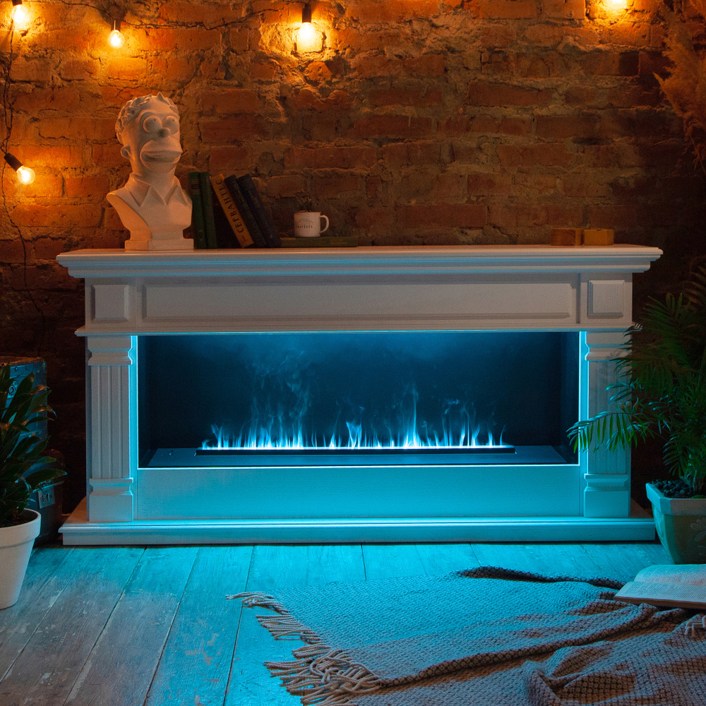 Паровой камин Real Flame 3D Cassette 1000 LED RGB