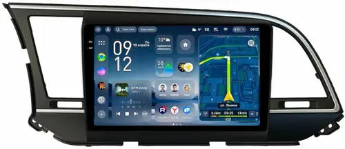 Магнитола для Hyundai Elantra 6 2016-2018 (без штатной КЗВ, рамка тип 1) - Teyes CC4-PRO монитор 9.5" 2K QLED на Android 13, Быстрейшая, Snapdragon 778G, ИИ, CarPlay, DSP, 4G SIM-слот