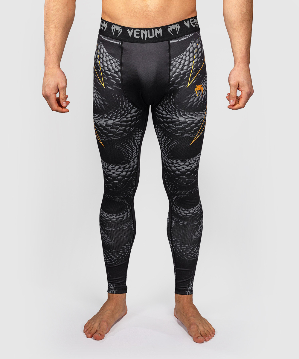Тайтсы Venum Matupa Black/Grey/Gold