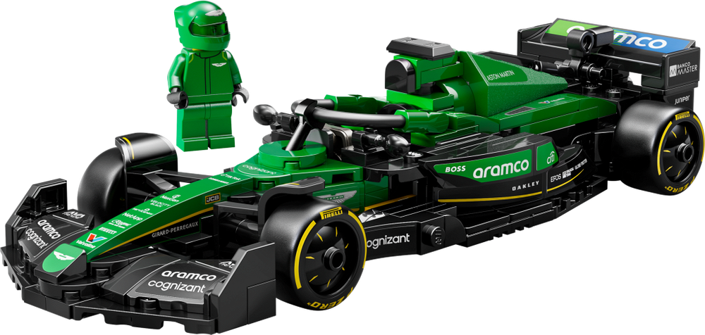 Конструктор Лего Спид Чемпионс Астин Мартин F1 AMR24 | LEGO Speed Champions Aston Martin Aramco 77245 269 деталей 9+