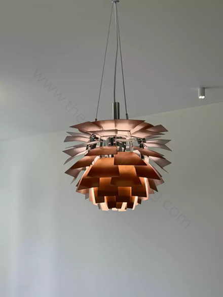 Pendant design lamp PH Artichok by Louis Poulsen (copper)