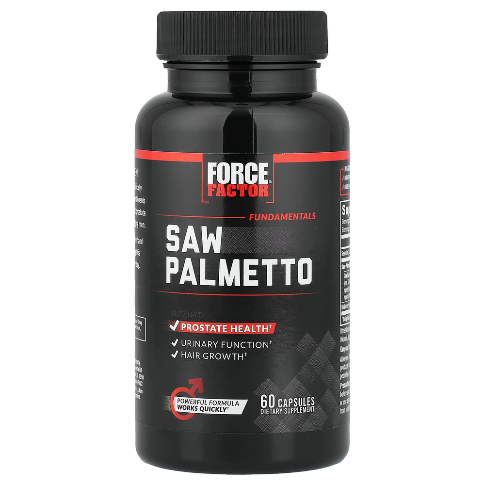 Force Factor, Fundamentals, сереноя, 60 капсул