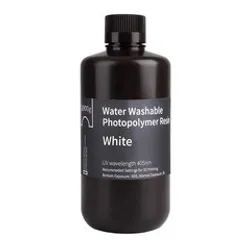 Фотография — Фотополимер Elegoo Water Washable Resin белый 1 л