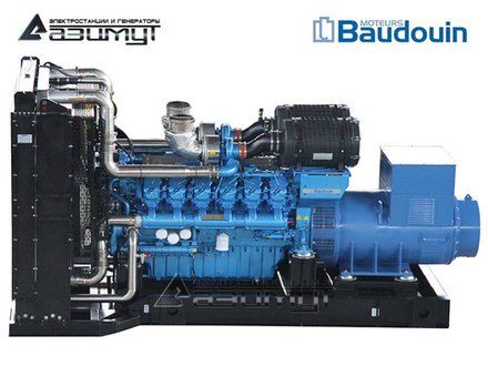 Дизельный генератор Азимут АД-900С-Т400-1РМ9 Baudouin