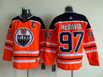 Хоккейное NHL джерси Коннора Макдэвида - Edmonton Oilers