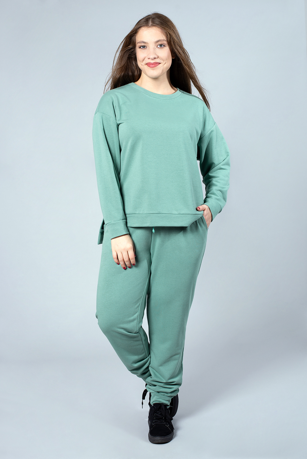 Костюм женский 3010АПА, шалфей