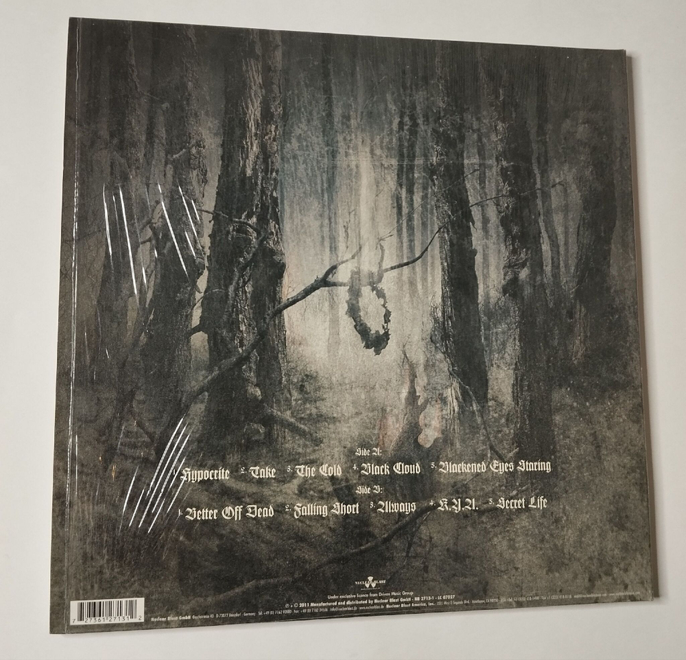 Винтажная виниловая пластинка LP Flotsam And Jetsam The Cold (Germany 2011)
