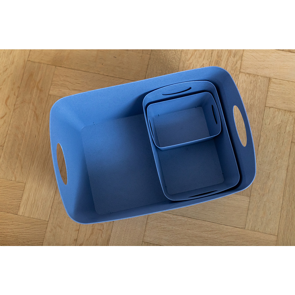 Контейнер для хранения BOXXX L Organic 15л синий Koziol
