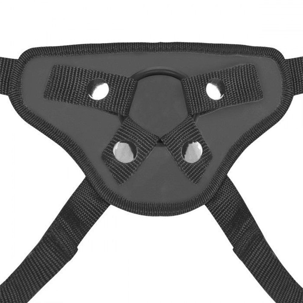 Страпон унисекс Beginners Strap-On с 2 насадками - 15 и 13 см. (Цвет: разноцветный)