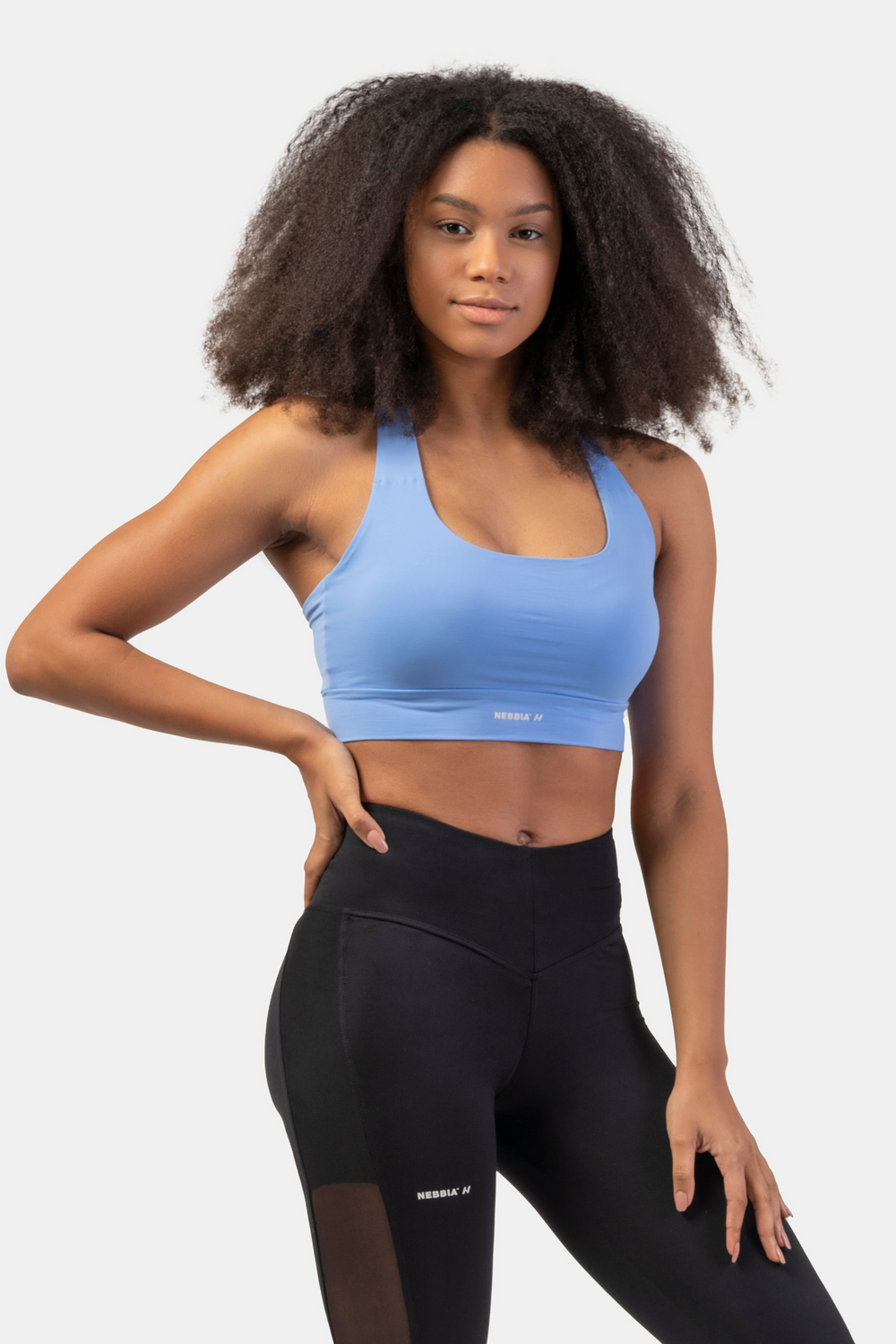 Топ ACTIVE SPORTS BRA WITH MEDIUM IMPACT 413 Голубой