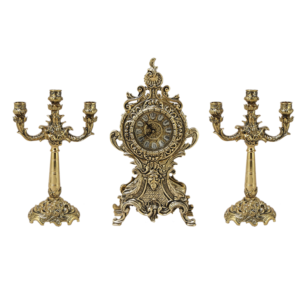 Bello De Bronze Часы Бельведер каминные