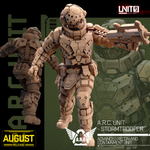Подразделение штурмовиков АРС Cyberpunk - A.R.C. Unit - Stormtroopers 32mm Миниатюры