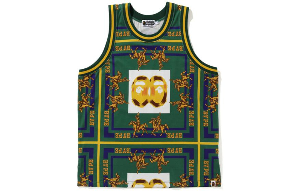 A Bathing Ape Double Ape Head зеленый