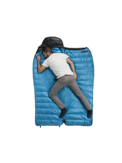 Мешок спальный Naturehike CW400 NH18C400-D с утиным пухом, размер M, черный